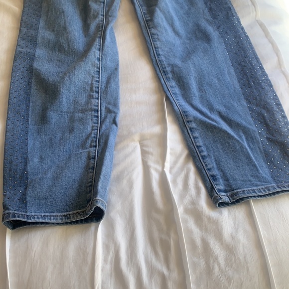 Sparkled girlfriend jeans - Picture 4 of 5